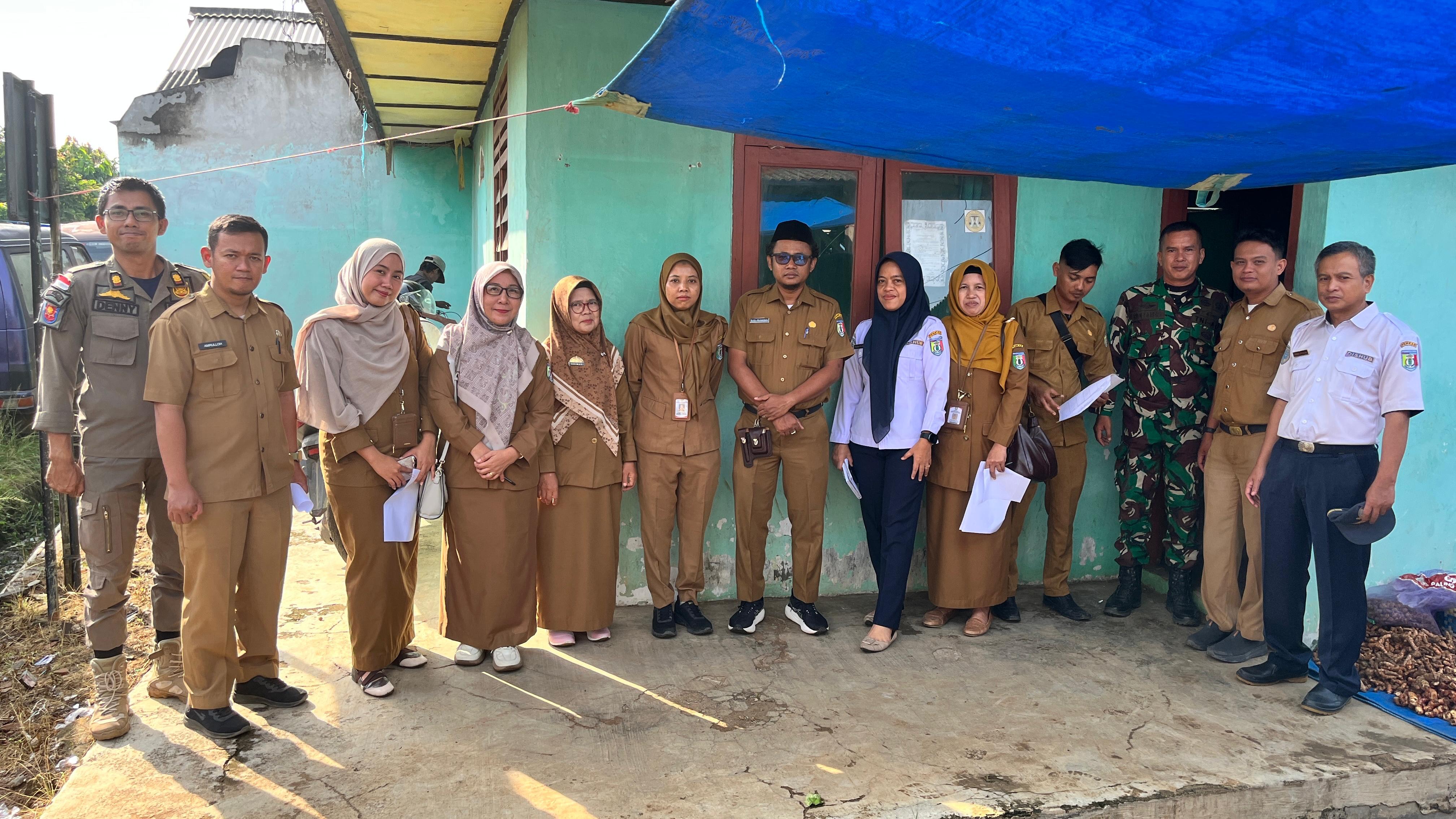 Satuan Tugas Ketahanan Pangan Kabupaten Pringsewu melakukan Sidak Pasar sebagai Tindak Lanjut Hasil Rapat Koordinasi Tim Pengendalian Inflasi Daerah (TPID)